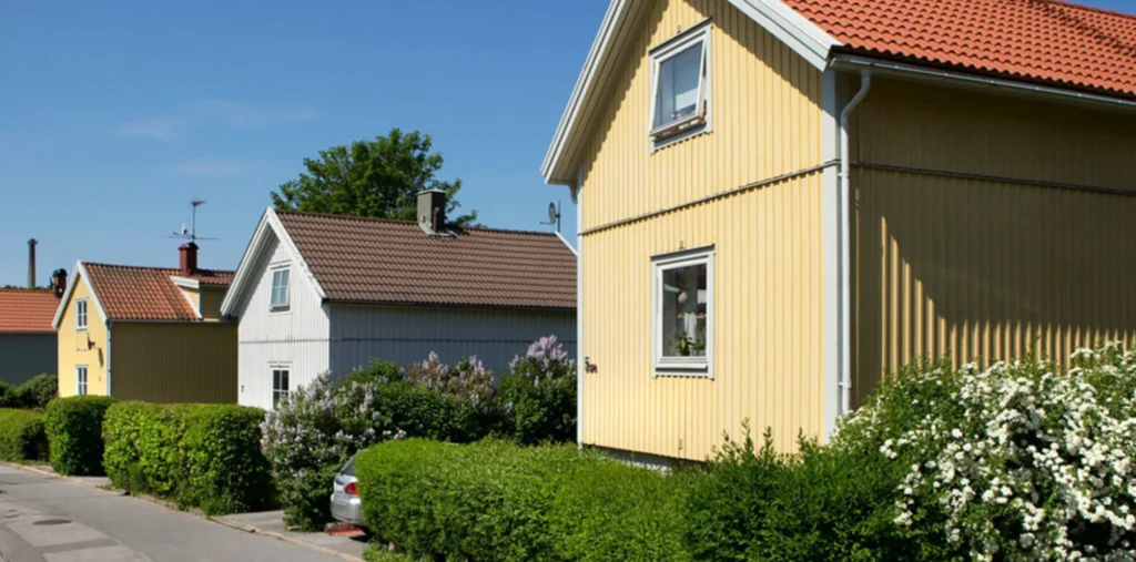 Villaområde i Svedmyra
